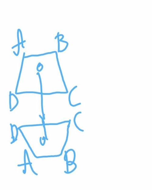 1.построить трапецию авсd симметричную трапеции авсd относительно точки о.