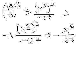 Возведи дробь (v^3/-3)^3 в степень за ранее.​