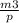 \frac{m3}{p}