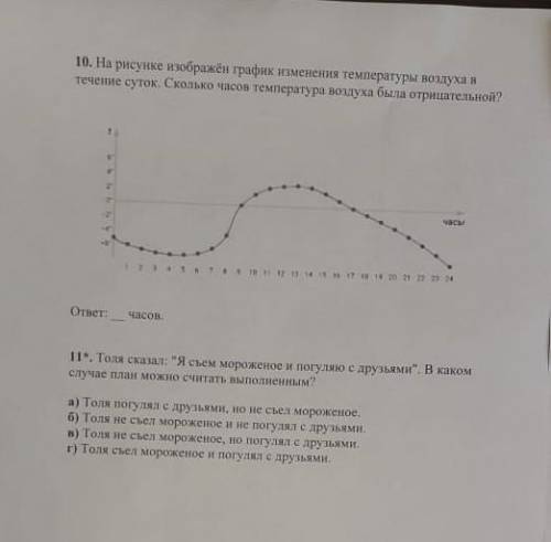 .6 класс, итоговый срез по математике