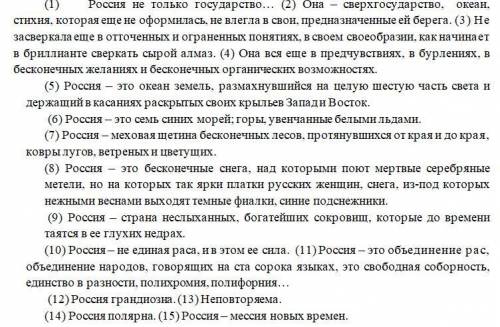 Вставьте на месте пропусков цифры, соответствующие номеру термина из списка и запишите их. Своеобраз