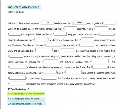 От https://www.liveworksheets.com | Canada features