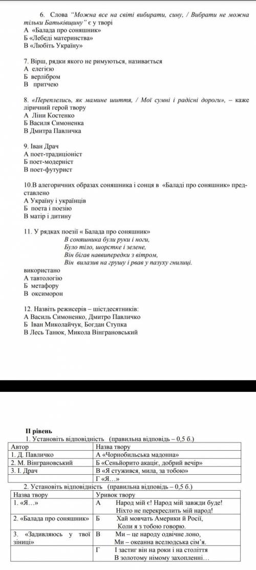 До ть виконати самостійну роботу на тему: