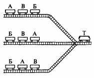 Машинист тепловоза (Т) может за один раз прицепить к тепловозу один или несколько вагонов с какого-