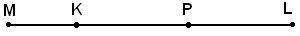 Если MP= 14 м, KL= 16 м, ML= 26 м, то KP=м.