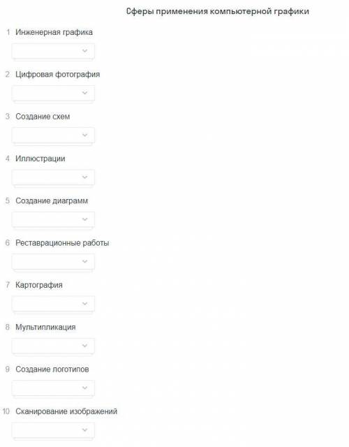 Распределить на растровое и векторное