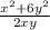 \frac{x^2+6y^2}{2xy}