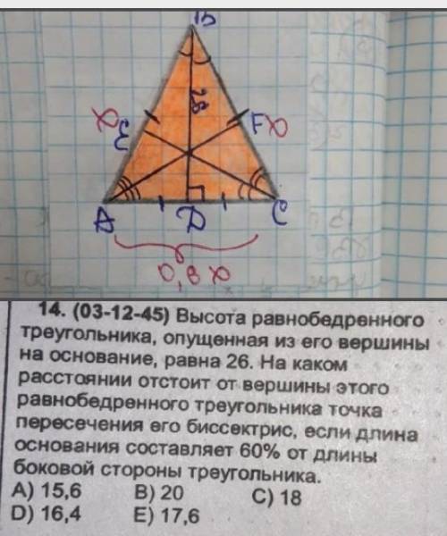 тема: Свойства биссектрисы треугольника​