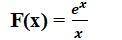 решить - f(x)=e^x/x (Произвести полное исследование функции и построить график)