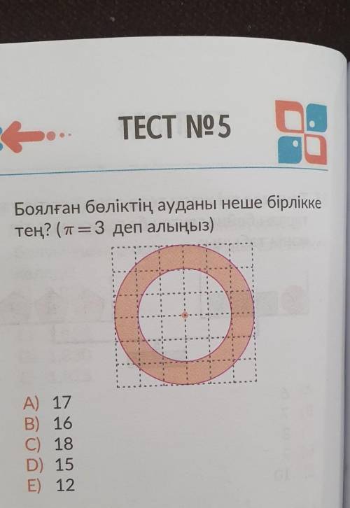 На сколько единиц площади окрашенной части равны(n=3)​