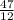 \frac{47}{12}