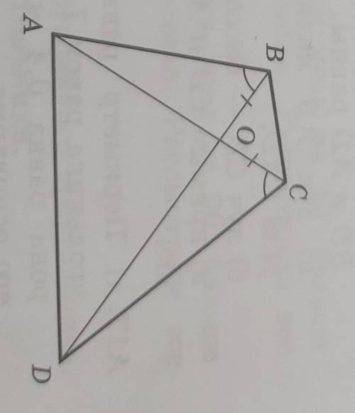 Диагонали четырехугольника ABCD пересекаются в точке O. Известно, что углы ABD и ACD равны, BO = CO.