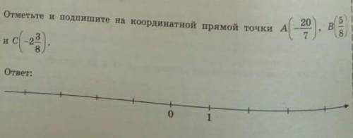 ОЧЕНЬ укажите на координатной прямой точки:​