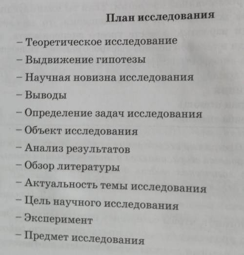 Составьте план в правильной последовательности​