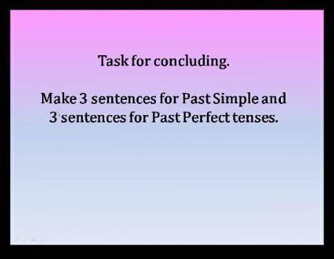 Make 3 sentences for Fast simple and 3 sentences Perfect simple tenses​