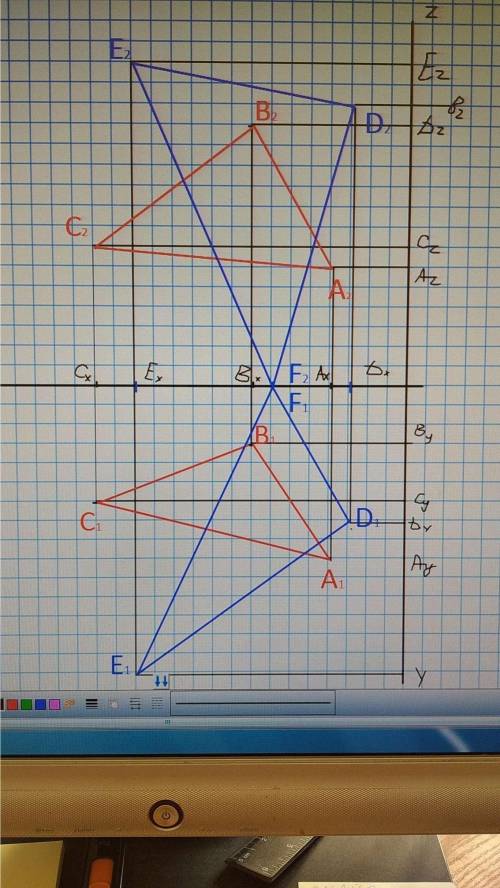 сделать чертёж X Y Z A 0, 140, 50 B 90, 20, 140 C 180, 60, 40 D 130, 120, 140 E 180, 20, 30 F 30, 0,