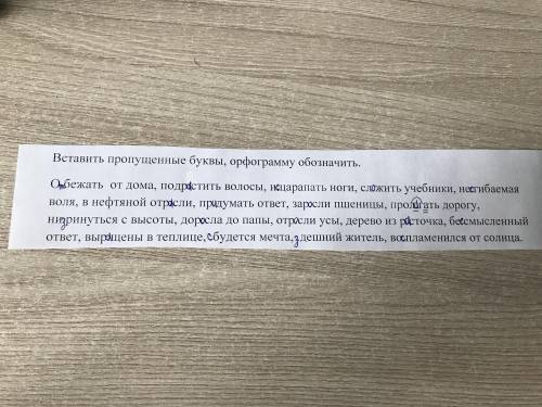 обозначить орфограммы, букву одной причину двумя