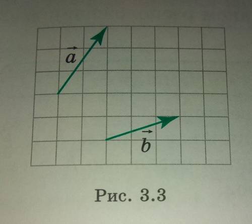 2. Даны векторы а и b рис. (3.3). Постройте вектор:а) a-b; б) a+2b​