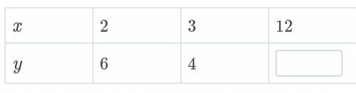 Величины x и y прямо пропорциональны.Заполни таблицу. ​