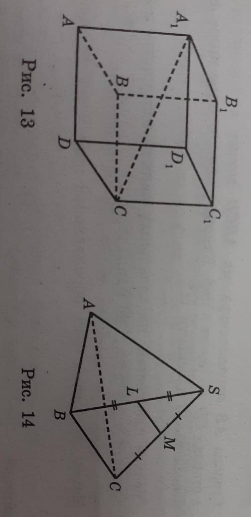 1. Дан прямоугольный параллелепипед ABCD A1 B1 C1 D1 Какие отрезки принадлежат плоскости DCC1 и лежа