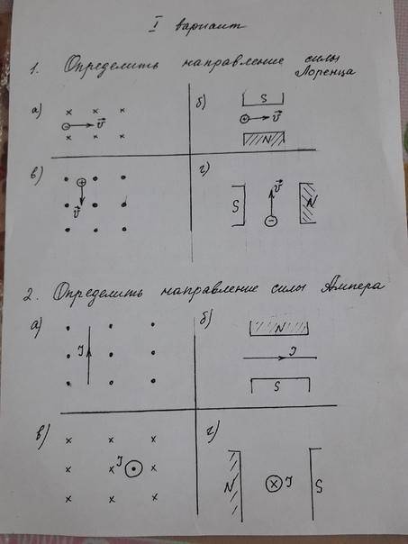 с силами Ампера и Лоренца.