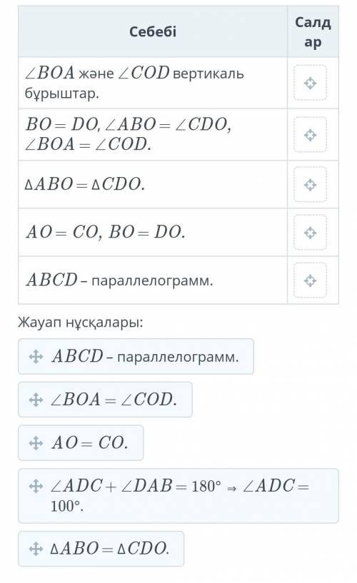 Суретте берілген ABCD төртбұрышының ADC тап,DAB=80°.​