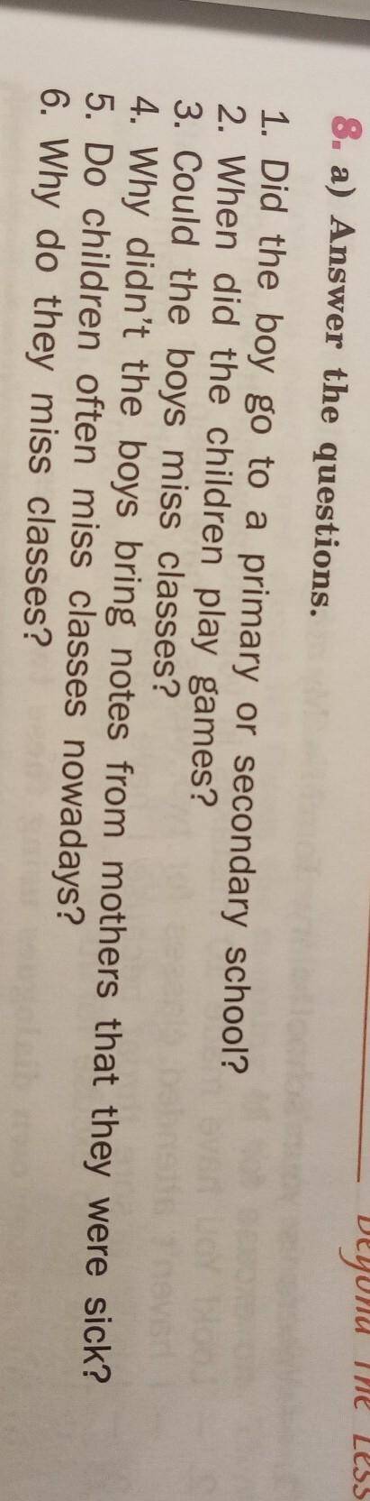 7. Read the article from an English magazine and answer the questions in exercise 8a.gaveIn 1955 I w