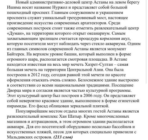 Новый административно-деловой центр Астаны на левом берегу Ишима носит название Нуржол и представляе