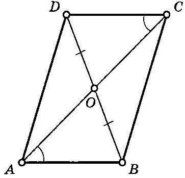 Докажите, что ABCD – параллелограмм.