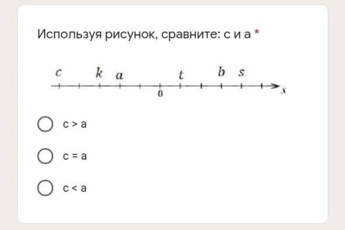 Используя рисунок, сравните: k и s *а​