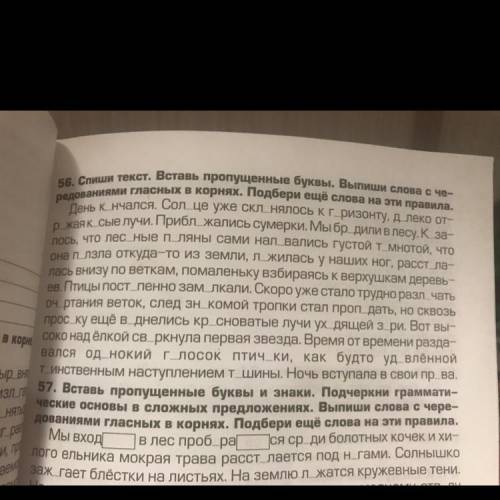 Шклярова 6 класс 56 упражнение