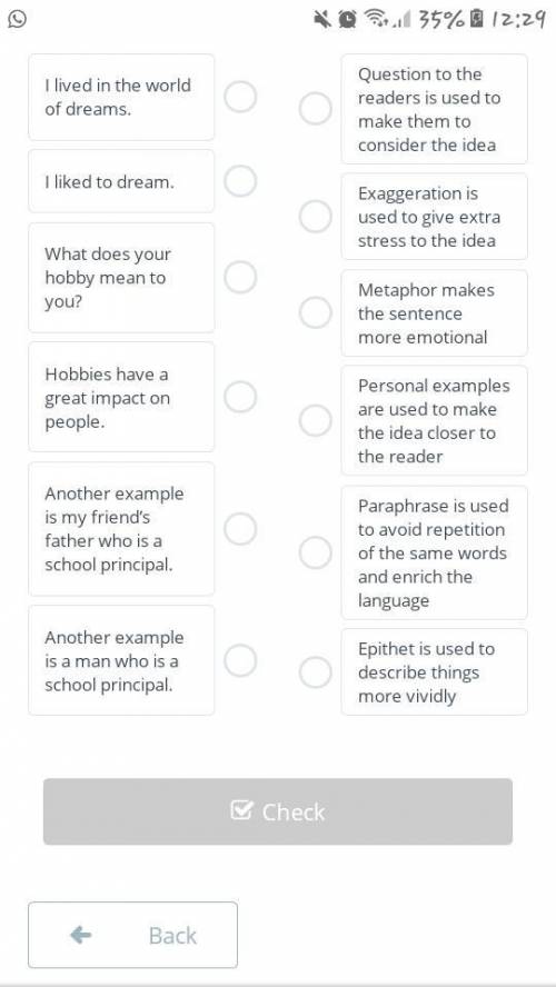 Choose 3 sentences which will make an article more attractive and match the explanation. There are 3