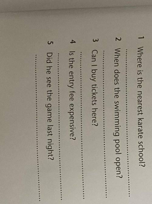 Rewrite the direct question as indirect questions​