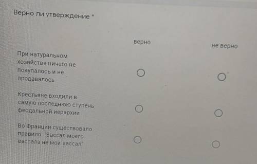 Верно ли утверждение верноне верноПри натуральномхозяйстве ничего непокупалось и непродавалосьКресть