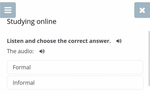 Studying onlineListen and choose the correct answer. ​