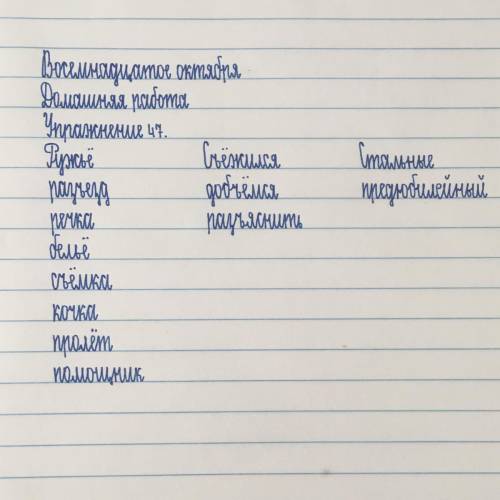 Составьте с одним словом из каждой колонки словосочетание «гл. + сущ. в косв. падеже»