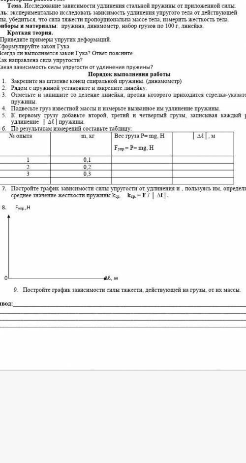 лабораторная работа по физике​