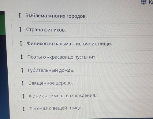 Расположи предложения в правильном порядке, чтобыполучился простой план.​