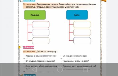 Здравствуйте по казахскому языку 3 класс. 4и 5 тапсырма. Текст есть.