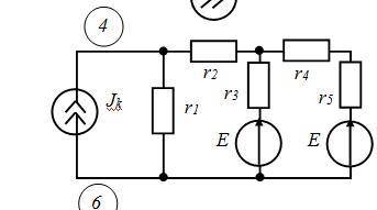 Для схемы электрической цепи постоянного тока, представленной на рис. 0, необходимо выполнить следую