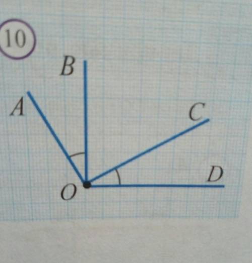 Покажите, что если OB OD и OA ОC то,AOB=COD (рис. 10).​