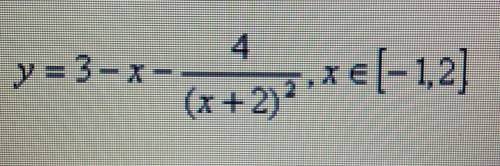 Найдите наибольшее и наименьшее значения функций y=f(x) на отрезке [a;b]