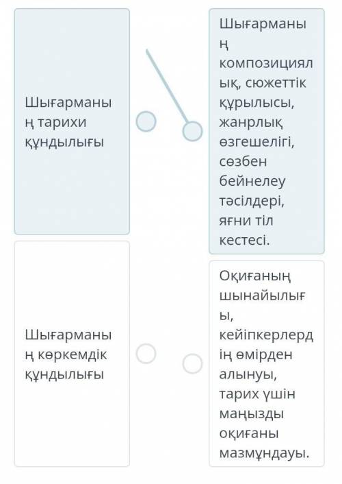 Шалкиіз жырау «Би Темірге бірінші толғау» композициясы. 3-сабақ Сәйкестендір