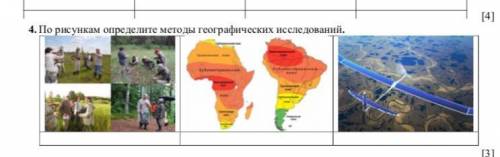 По рисункам определите методы географических исследований.