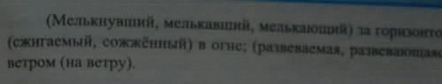 Составьте предложения со словосочетаниями причастие плюс существительное Дайте характеристику каждом