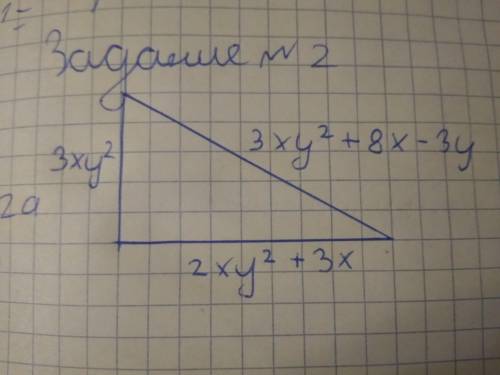 Найдите периметр фигуры. ответ запишите в виде многочлена стандартного вида и укажите степень