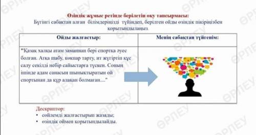 Люди менын сабактан туйгеным дегенге сойлемдер жазып берыныздершыыы. типа а7цбцдцщ ослай жазгандарга