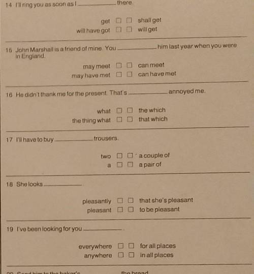 In each question,only one of the four answer is correct.