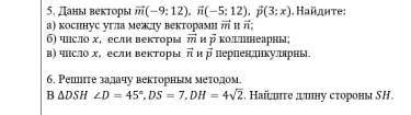 Решите задачу векторным методом номер 6