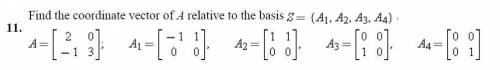 Найти координаты вектора A относительно базиса S=